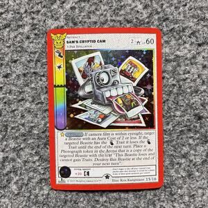 MetaZoo 30th Anniversary Sam’s Cryptid Cam 15/16 Full Holo NM